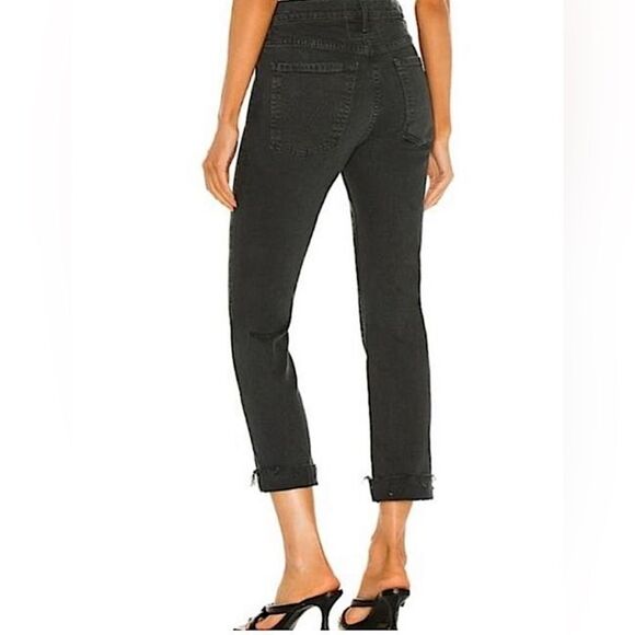 MOTHER Superier Scrapper Cuff Ankle Fray in black Who’s Sorry Now. 29 - Picture 3 of 3